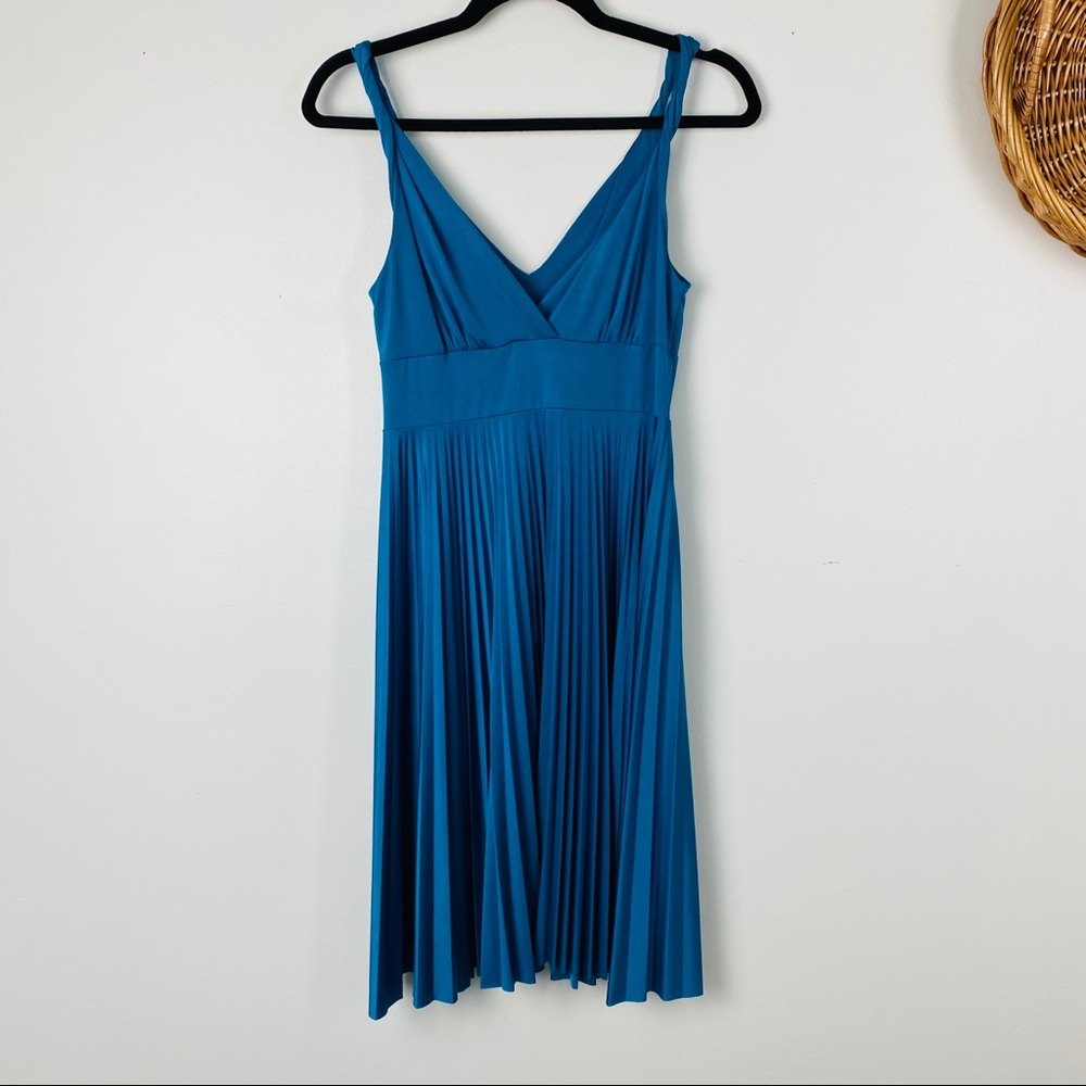 Mai Tai Deep V Jewel Tone Dress Size M